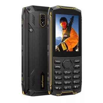 Ulefone Armor Mini 5 jykevä peruspuhelin, 2,4 tuuman TFT, 2100 mAh, IP68, Dual-SIM, musta