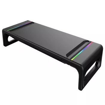 ANTEC MS100 CyberDeck RGB kannettavan tietokoneen ja näytön teline USB-keskittimellä