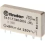Finder 34.51.7.024.0010 miniatyyri-PCB-rele 24 V DC 6 A 1 CO SPDT