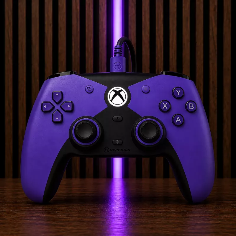 Hyperkin Competitor langallinen ohjain Xbox Series X|S, Xbox One & PC - violetti