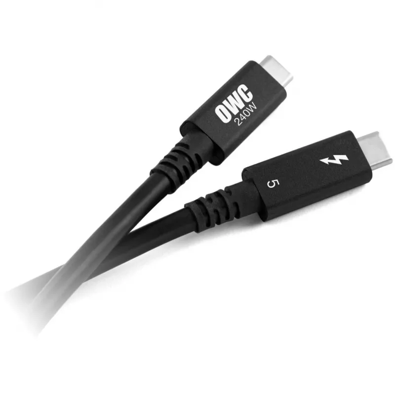 NewerTech OWC Thunderbolt 5 / USB-C kaapeli (musta, 2m)