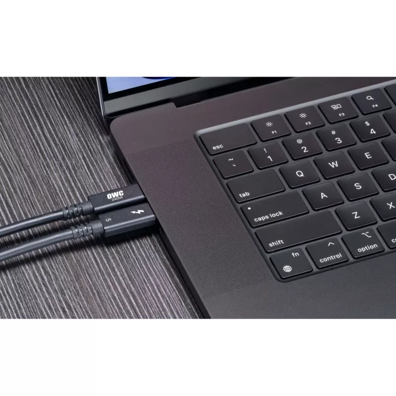 NewerTech OWC Thunderbolt 5 / USB-C kaapeli (musta, 2m)