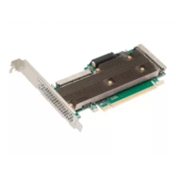 Broadcom MegaRAID 9760W-32i PCIe 5.0 x16 NVMe/SAS RAID-ohjain, 32 sisäistä porttia, 8GB välimuisti, Low-Profile