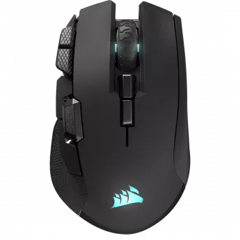 CORSAIR Ironclaw Wireless SE -pelihiiri - 26 000 DPI, optinen, SLIPSTREAM Wireless, Bluetooth, USB, RGB, musta