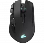 CORSAIR Ironclaw Wireless SE -pelihiiri - 26 000 DPI, optinen, SLIPSTREAM Wireless, Bluetooth, USB, RGB, musta