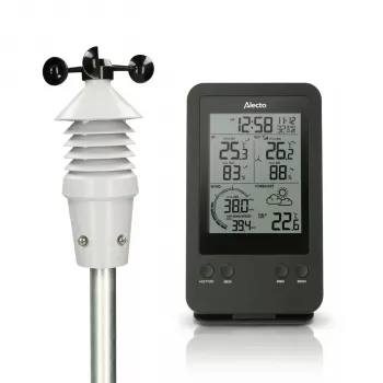 Alecto WS-3400 ammattimainen sääasema langattomalla 5-in-1-anturilla