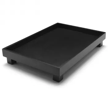 Bredemeijer Izumi Classic suorakaiteen muotoinen bambutarjotin musta 350 mm