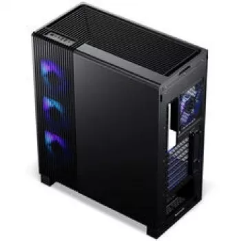 Phanteks NV5X Mid-Tower PC-kotelo, E-ATX, karkaistu lasi, ARGB, musta