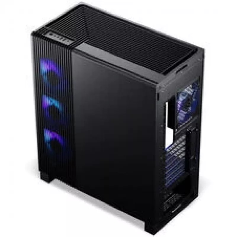 Phanteks NV5X Mid-Tower PC-kotelo, E-ATX, karkaistu lasi, ARGB, musta