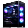 Phanteks NV5X Mid-Tower PC-kotelo, E-ATX, karkaistu lasi, ARGB, musta