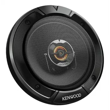 Kenwood KFC-S1677EX 16 cm 2-tie koaksiaalikaiuttimet autoon, 300 W huipputeho, 30 W RMS, 4 Ohm, 80 Hz - 22 kHz, 88 dB, polypropyleenikartio, kangasreunus, Balanced-Dome-diskantti, pari