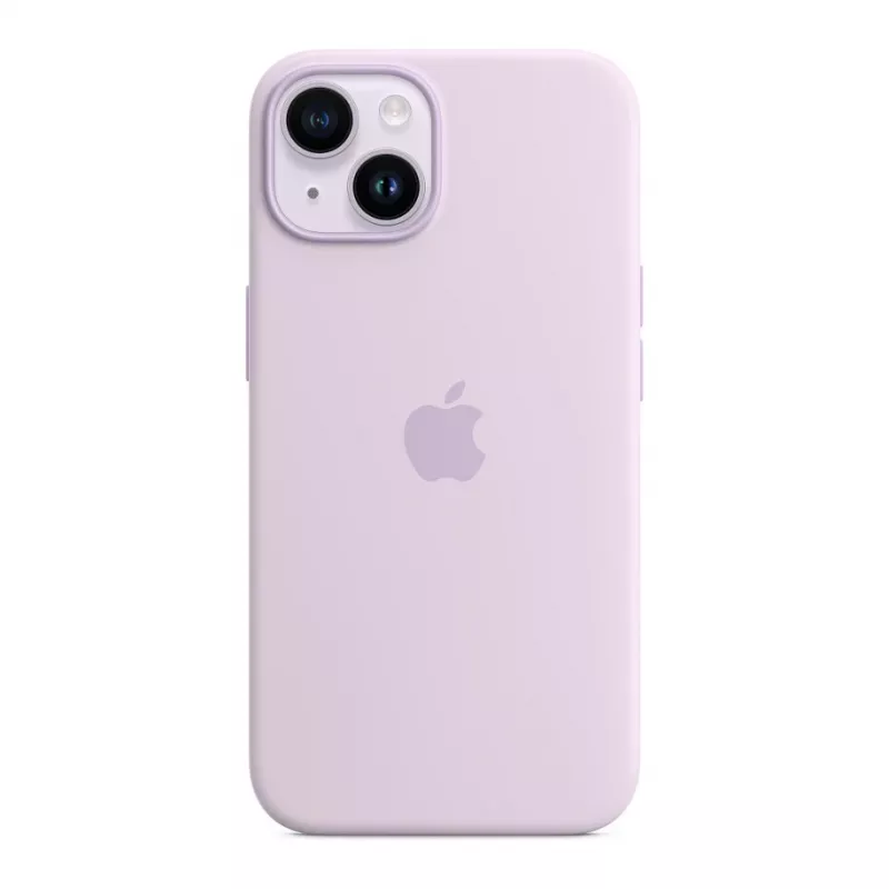 Apple iPhone 14 silikonikuori MagSafe-yhteensopiva - syreeni (MPRY3ZM/A)