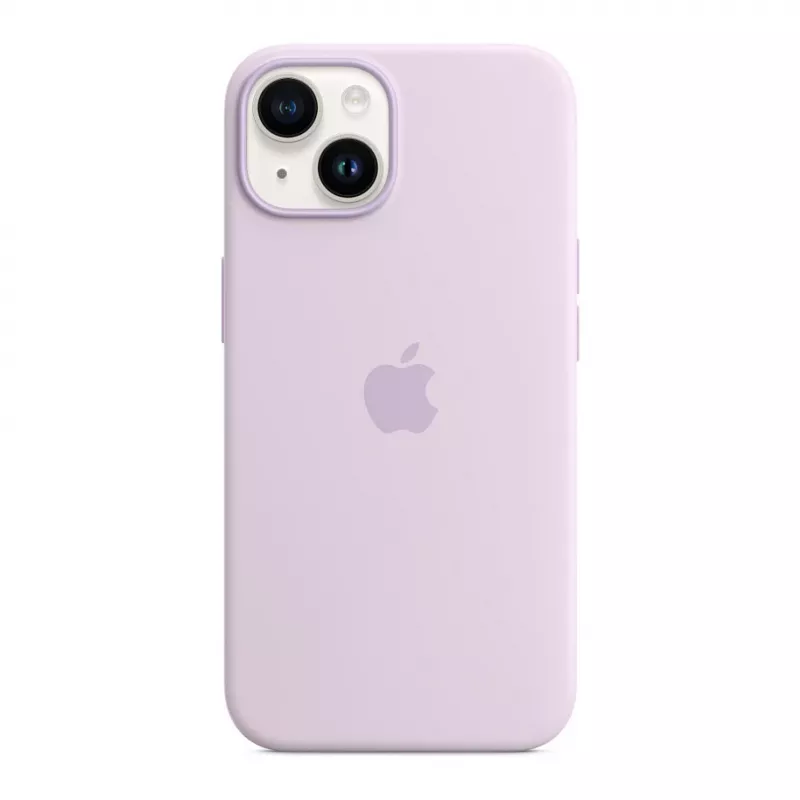 Apple iPhone 14 silikonikuori MagSafe-yhteensopiva - syreeni (MPRY3ZM/A)