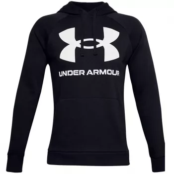 Under Armour Rival Fleece Big Logo HD huppari, miesten, musta 1357093 001