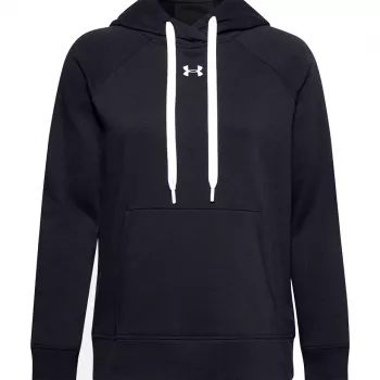 Under Armour Rival Fleece HB huppari, naisten, musta 1356317 001