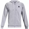 Under Armour Rival Fleece FZ huppari, miesten, vaaleanharmaa 1357111 011