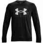 Under Armour UA Rival Terry Logo Crew miesten collegepaita musta 1370391 001