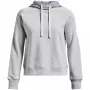 Under Armour naisten Rival Fleece Colourblock huppari Mod harmaa/valkoinen