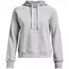 Under Armour naisten Rival Fleece Colourblock huppari Mod harmaa/valkoinen
