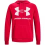 Under Armour miesten Rival Fleece Big Logo huppari punainen