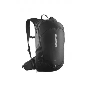 Salomon Trailblazer 20 -reppu - musta/Alloy, 20L, unisex retkeilypäiväreppu