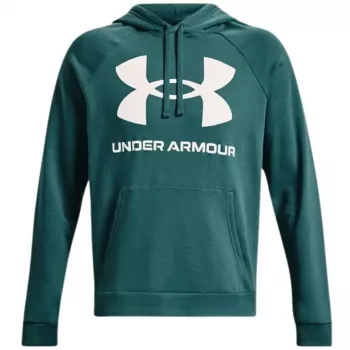 Under Armour miesten Rival Fleece Big Logo huppari Marine OD Green