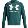 Under Armour miesten Rival Fleece Big Logo huppari Marine OD Green
