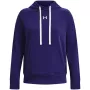 Under Armour naisten Rival Fleece HB huppari Midnight Navy/valkoinen