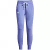 Under Armour Rival Fleece housut naisille Cosmic Purple / valkoinen XS