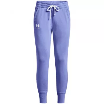 Under Armour Rival Fleece housut naisille Cosmic Purple / valkoinen XS