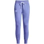 Under Armour Rival Fleece housut naisille Cosmic Purple / valkoinen XS