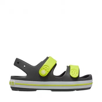 Crocs Crocband Cruiser lasten sandaalit grafiitti keltainen koko 28-29