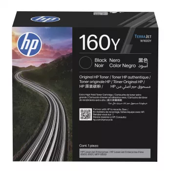 HP 160Y alkuperäinen erittäin suuren kapasiteetin musta värikasetti (W1600Y) LaserJet M110w/M140w -tulostimiin