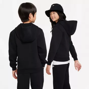 Nike Sportswear Club Fleece Full-Zip -huppari lapsille musta FD3000 010 M