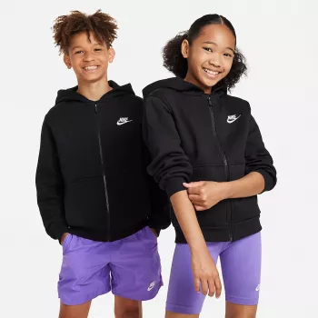 Nike Sportswear Club Fleece lasten huppari musta FD3004-010 koko S