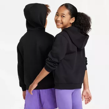 Nike Sportswear Club Fleece lasten huppari musta FD3004-010 koko S