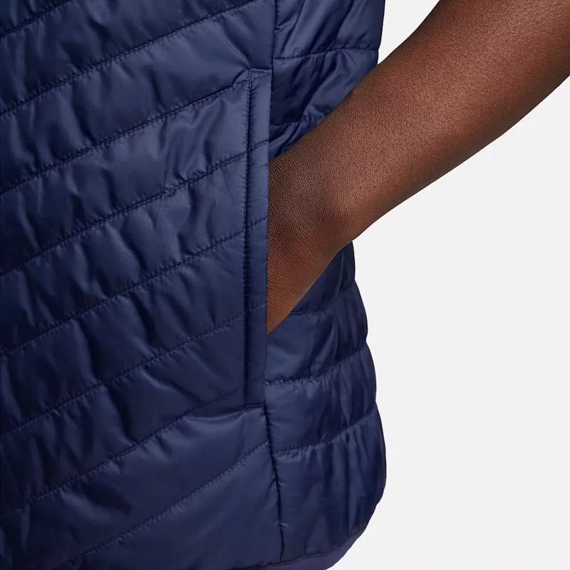 Nike miesten Therma-FIT Windrunner -liivi Midnight Navy FB8201-410 koko L