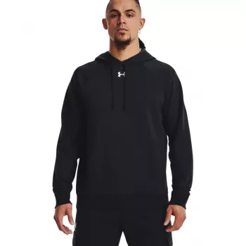 Under Armour Rival Fleece -huppari miesten musta 2XL