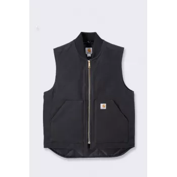 Carhartt V01 Firm Duck eristetty liivi musta