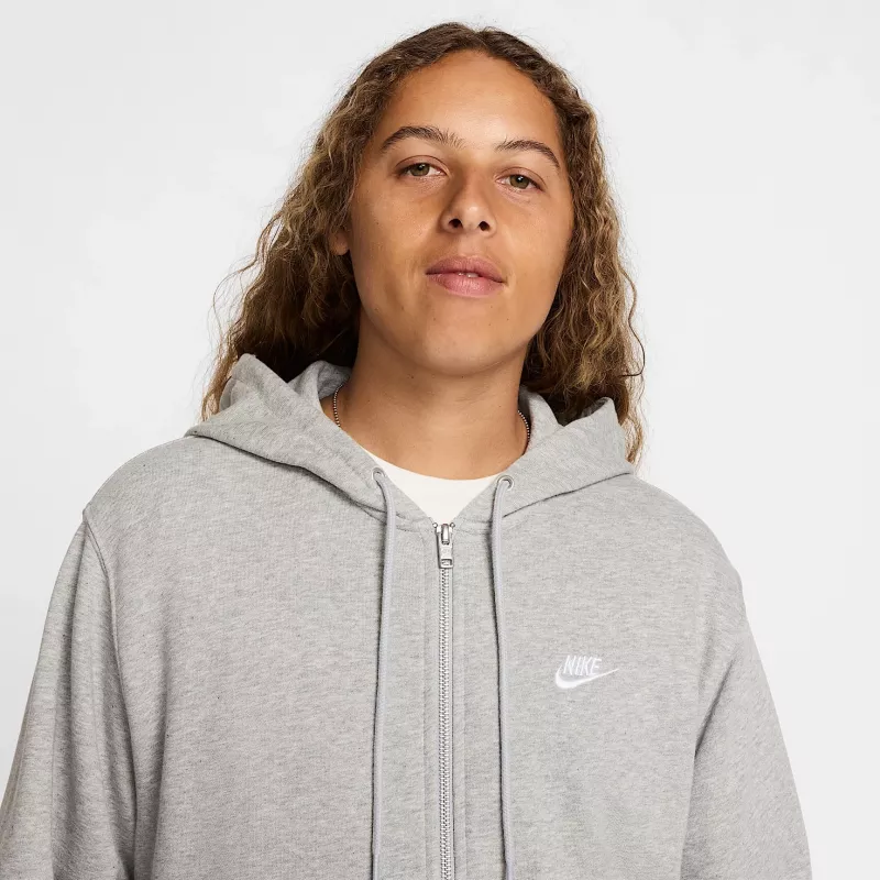 Nike Club Fleece miesten collegepaita Dark Grey Heather L