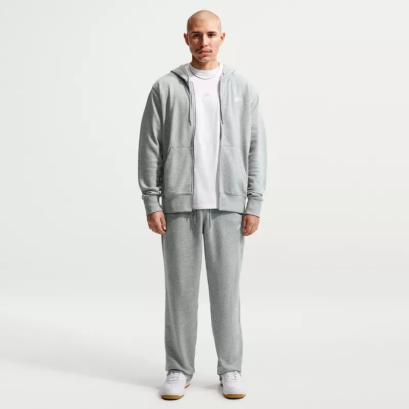 Nike Club Fleece miesten collegepaita Dark Grey Heather L