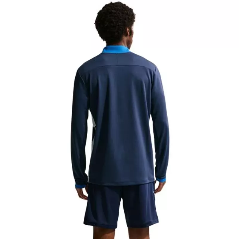 Nike Dri-FIT Academy 25 miesten treenipaita navy sininen puolivetoketjullinen S