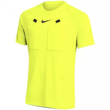 Nike miesten Dri-FIT Referee III lyhythihainen jalkapallopaita keltainen HV8319-702 koko L