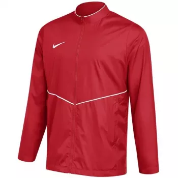 Nike Park 26 Rain miesten jalkapallotakki punainen XL - vedenpitävä, hupullinen, vetoketjullinen