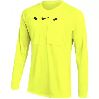 Nike miesten Dri-FIT Referee III pitkähihainen jalkapallopaita keltainen 2XL