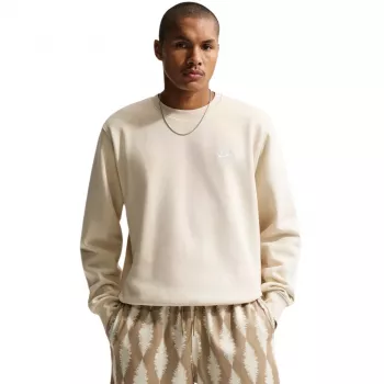 Nike Club Fleece miesten crewneck collegepaita Sail/Cream koko S