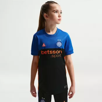 Nike Inter Milan 2026 Stadium SE lasten jalkapallopaita - musta/sininen - koko L