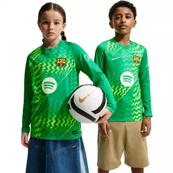 Nike FC Barcelona Stadion maalivahdin lasten jalkapallopaita 2026/27 vihreä II3610 324 XL