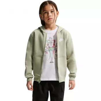 Nike Sportswear Club Fleece lasten collegepaita vaaleanvihreä FD3004-304 M