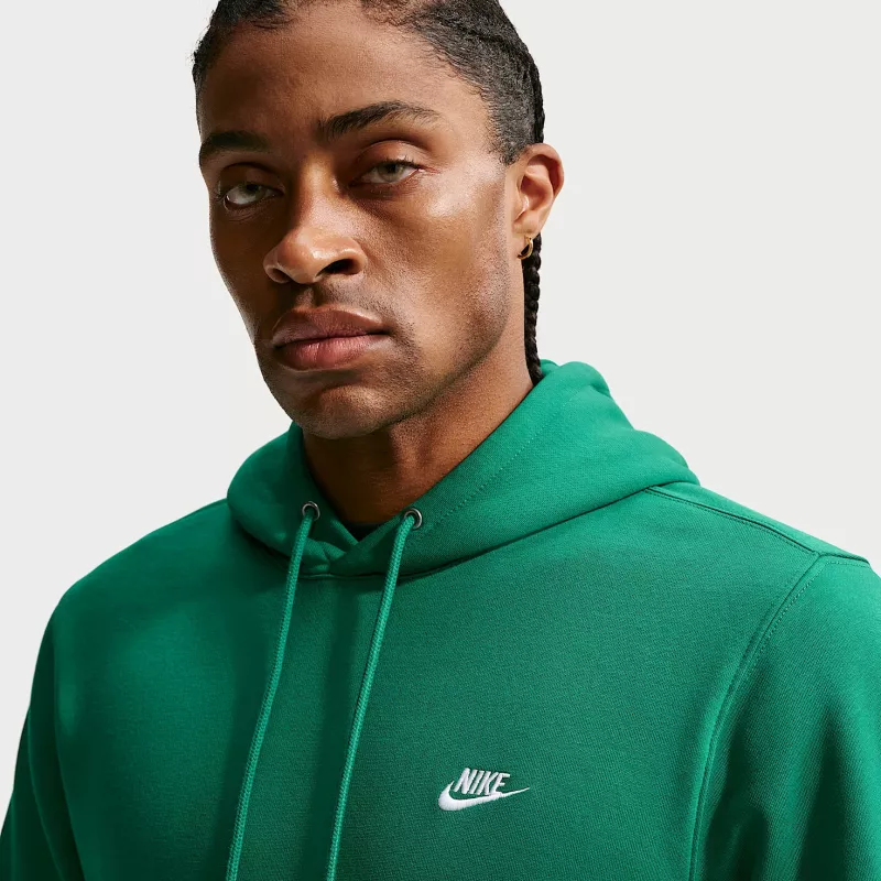 Nike Club Fleece miesten huppari malakiitinvihreä koko S